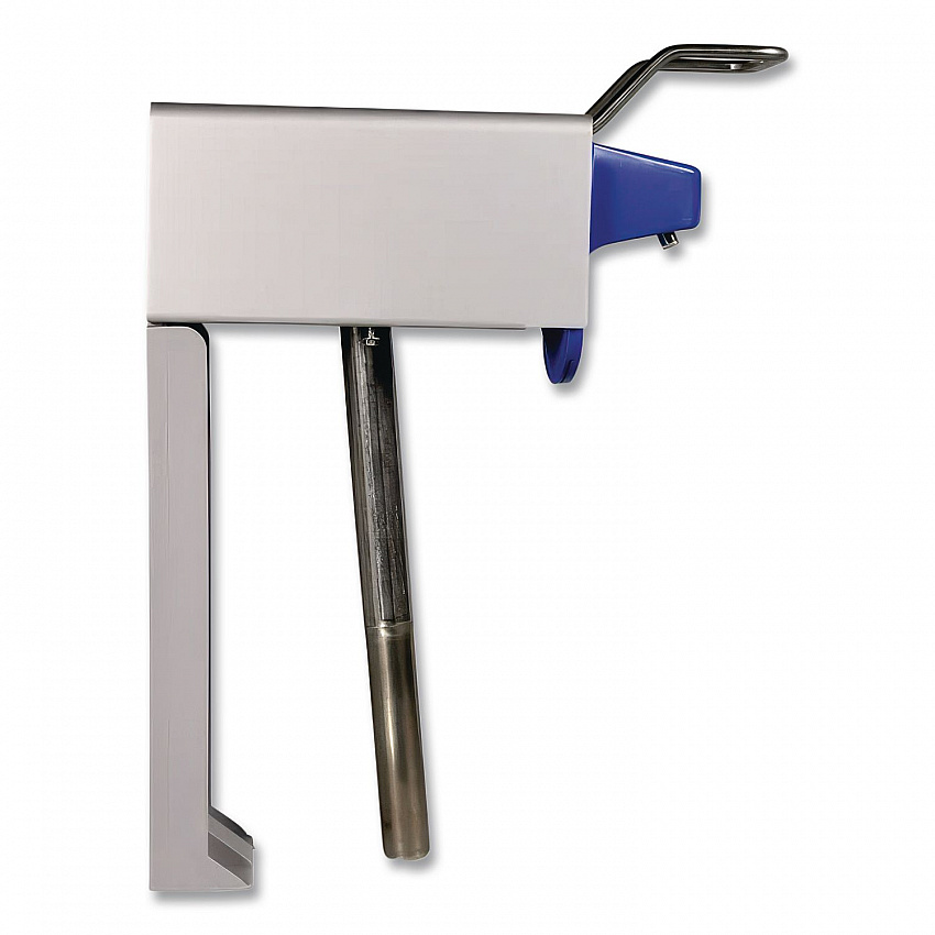 Heavy Duty Hand Care Wall Mount System, 1 gal, 5 x 4 x 14, Silver/Blue (600101)