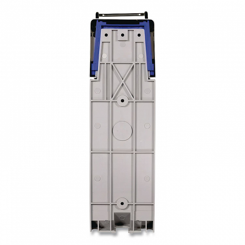 Heavy Duty Hand Care Wall Mount System, 1 gal, 5 x 4 x 14, Silver/Blue (600101)