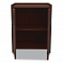 Mobile Refreshment Center, Engineered Wood, 3 Shelves, 23