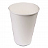 Single-Sided Poly Paper Hot Cups, 16 oz, White, 50/Sleeve, 20 Sleeves/Carton (316W)