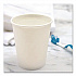 Single-Sided Poly Paper Hot Cups, 10 oz, White, 50/Sleeve, 20 Sleeves/Carton (370W)