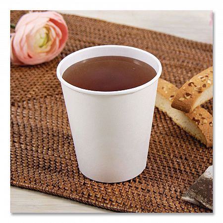 ThermoGuard Paper Hot Cup, 12 oz, White, 30/Pack (DWTG12WPK)