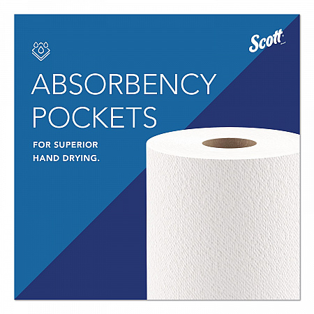 Kitchen Roll Towels, 1-Ply, 11 x 8.75, White, 128/Roll, 20 Rolls/Carton (41482)