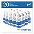 Kitchen Roll Towels, 1-Ply, 11 x 8.75, White, 128/Roll, 20 Rolls/Carton (41482)