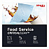 Foodservice Cloths, 12.5 x 23.5, Blue, 200/Carton (51636)