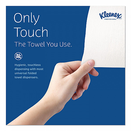 C-Fold Paper Towels, 1 Ply, 10.13 x 13.15, White, 150/Pack, 16 Packs/Carton (01500)