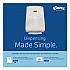 C-Fold Paper Towels, 1 Ply, 10.13 x 13.15, White, 150/Pack, 16 Packs/Carton (01500)