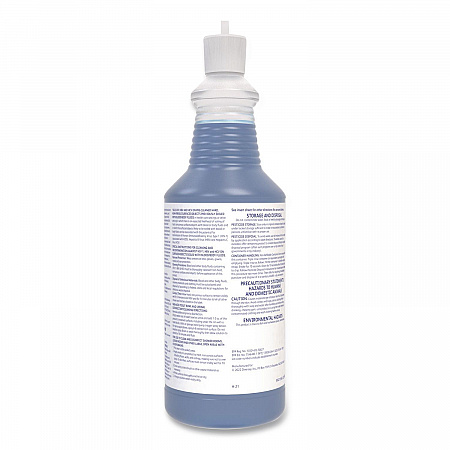 Crew Neutral Non-Acid Bowl and Bathroom Disinfectant, Fresh Scent, 32 oz Squeeze Bottle, 12/Carton (100925283)