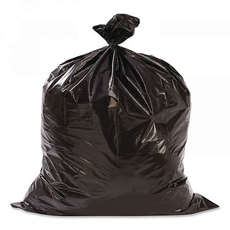 Heavy-Duty Low-Density Wing Tie Contractor Bags, 42 gal, 3 mil, 32.75