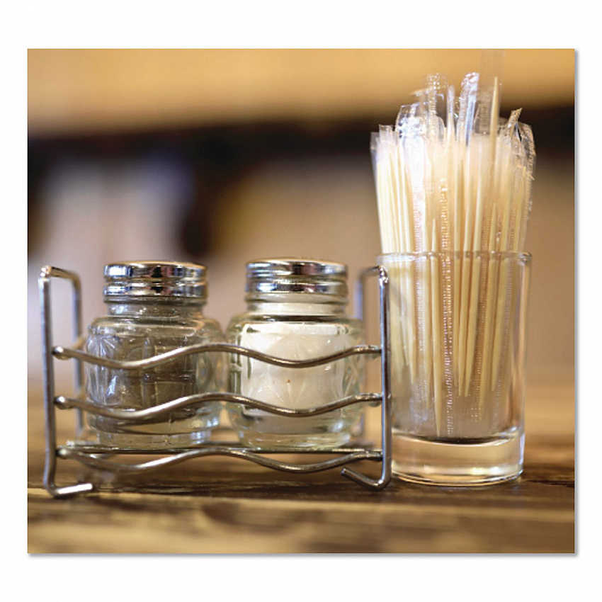 Round Wood Toothpicks, Natural, 12,000/Carton (431409)