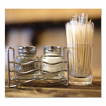 Individually Wrapped Round Wood Toothpicks, 4
