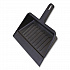 Heavy-Duty Plastic Dust Pan, 12 x 12, Black (700EA)