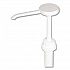 Economy Plastic Dispensing Pump, 38 mm cap fits 1 gal Bottles, White (904DZ)