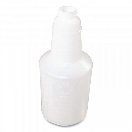 Plastic Bottles with Graduations, 32 oz, Natural (5032WG24)