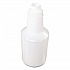 Plastic Bottles with Graduations, 32 oz, Natural (5032WG24)