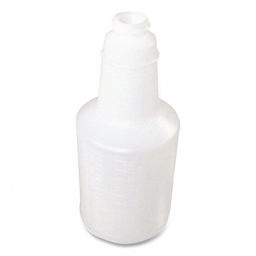 Plastic Bottles with Graduations, 32 oz, Natural (5032WG24)