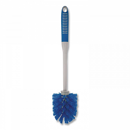 Toilet Bowl Brush and Caddy, Blue/Gray (T000200)
