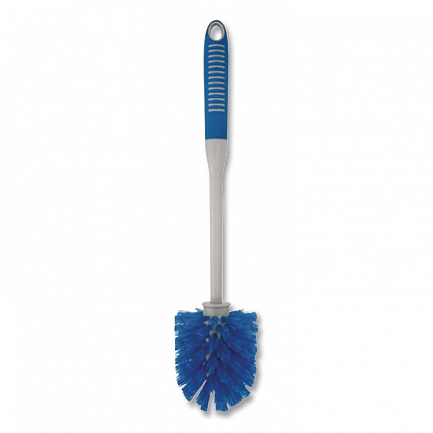 Toilet Bowl Brush and Caddy, Blue/Gray (T000200)