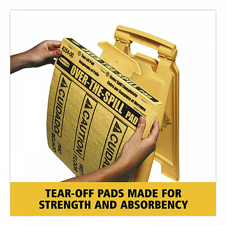 Over-The-Spill Pad Tablet, 12 oz, 16.5 x 14, 22/Pack (4254)