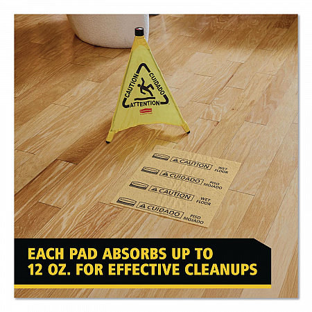 Over-The-Spill Pad Tablet, 12 oz, 16.5 x 14, 22/Pack (4254)