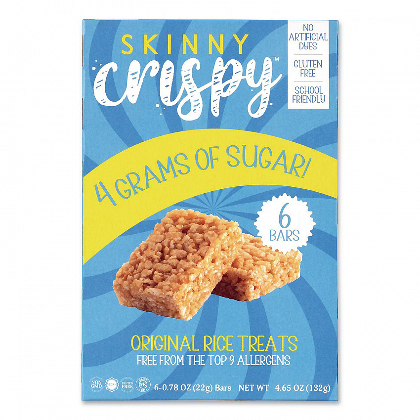 Crispy Treat, Vanilla, 0.78 oz Bars, 5 Bars/Pack, 3 Packs/Carton (60004176)