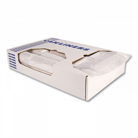 High-Density Waste Can Liners, 16 gal, 8 mic, 24