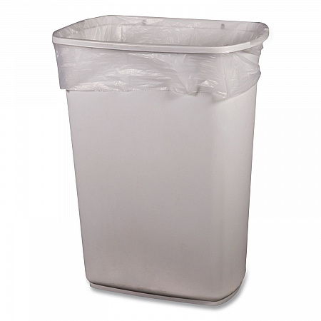 High-Density Waste Can Liners, 16 gal, 8 mic, 24
