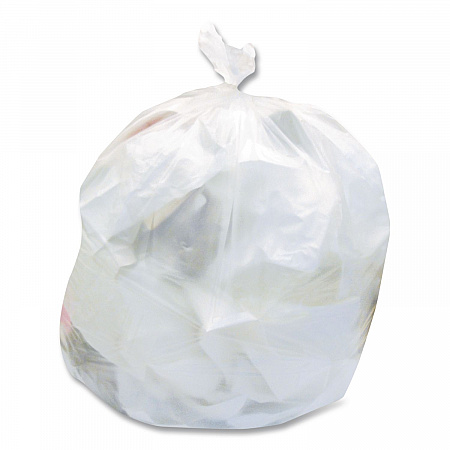 High-Density Waste Can Liners, 30 gal, 8 mic, 30