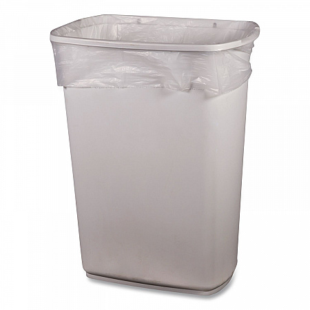 High-Density Waste Can Liners, 30 gal, 8 mic, 30