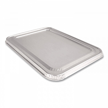 Steam Pan Foil Lids, Fits Full-Size Pan, 40 Gauge, 12.88 x 20.81, 50/Carton (205000)