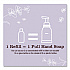Clean Day Concentrated Foaming Hand Soap Dispenser Refill, Lavender Scent, 2 oz Bottle, 2/Pack (355611)