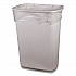 High-Density Waste Can Liners, 10 gal, 8 mic, 24 x 24, Natural, 1,000/Carton (24248N)