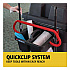 BRUTE Ergonomic Rotomolded Tilt Truck Handle and Caddy, 25.45 x 25.45 x 15, Red/Black (2229066)
