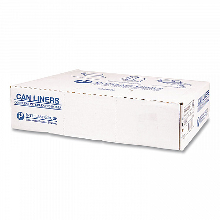 Institutional Low-Density Can Liners, 45 gal, 1.15 mil, 40