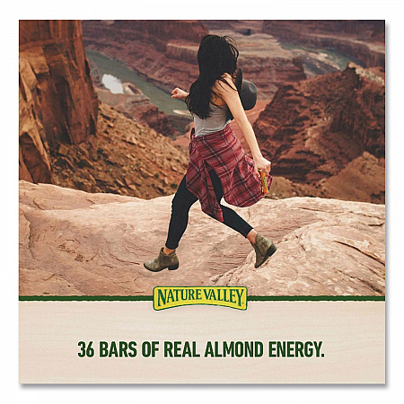 Granola Bars, Sweet and Salty Almond, 1.2 oz Pouch, 36/Box (GEM10413)