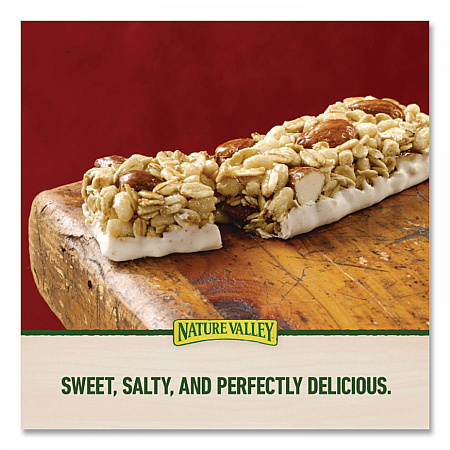 Granola Bars, Sweet and Salty Almond, 1.2 oz Pouch, 36/Box (GEM10413)