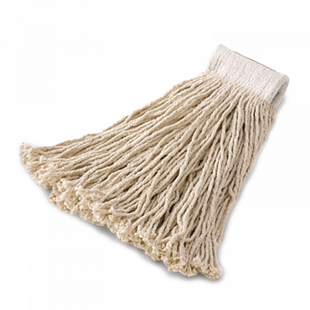 Economy 53 Series Mop Head, 16 oz, Cotton, Natural (5316)