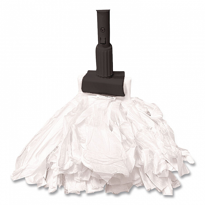 Edge Non-Woven Wet Mop Head, Rayon, #24, White (BW1224)