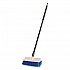 Synthetic Fiber Scrub Brush, Blue Synthetic Bristles, 10