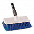 Synthetic Fiber Scrub Brush, Blue Synthetic Bristles, 10