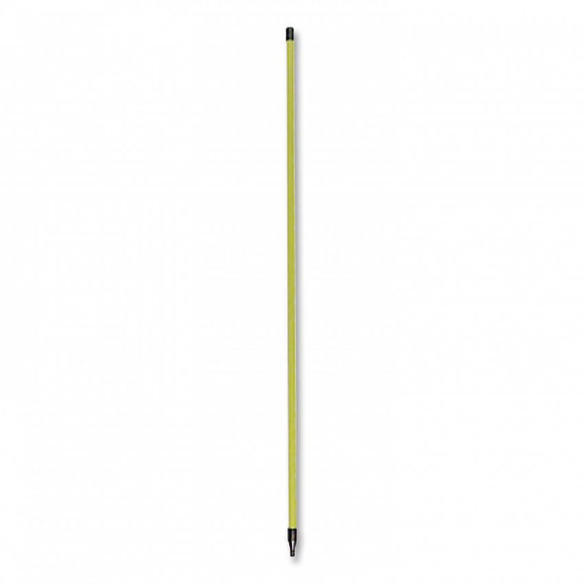 Broom Handle with Nylon Thread, 60", Yellow (HFY)