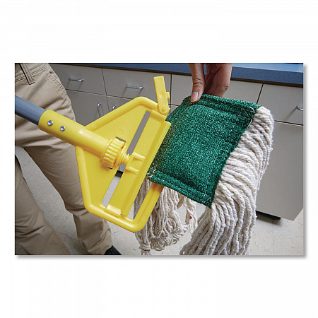 Invader Fiberglass Side-Gate Wet-Mop Handle, 60