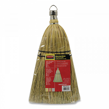 Corn Whisk Broom, Corn Bristles, 12.2