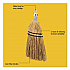 Corn Whisk Broom, Corn Bristles, 12.2