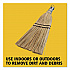 Corn Whisk Broom, Corn Bristles, 12.2