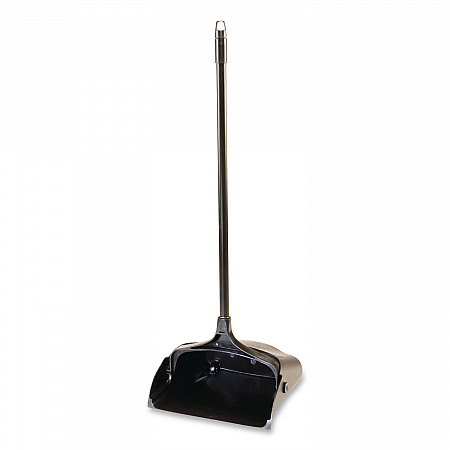 Lobby Pro Upright Dustpan with Wheels, 12.5 x 37,  27.5