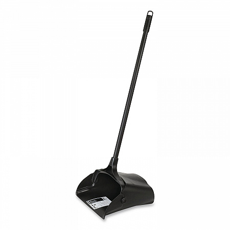 Lobby Pro Upright Dustpan with Wheels, 12.5 x 37,  27.5
