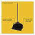 Lobby Pro Upright Dustpan with Wheels, 12.5 x 37,  27.5