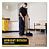 Lobby Pro Upright Dustpan with Wheels, 12.5 x 37,  27.5