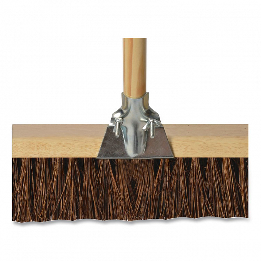 Push Broom Handle Brace, Metal, Small, Fits Push Brooms (S100)